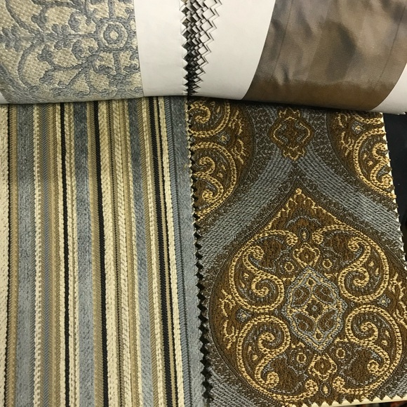 Robert Allen Upholstery Fabric Sample Book Color library “STEEL” 48 pie… - Picture 2 of 10